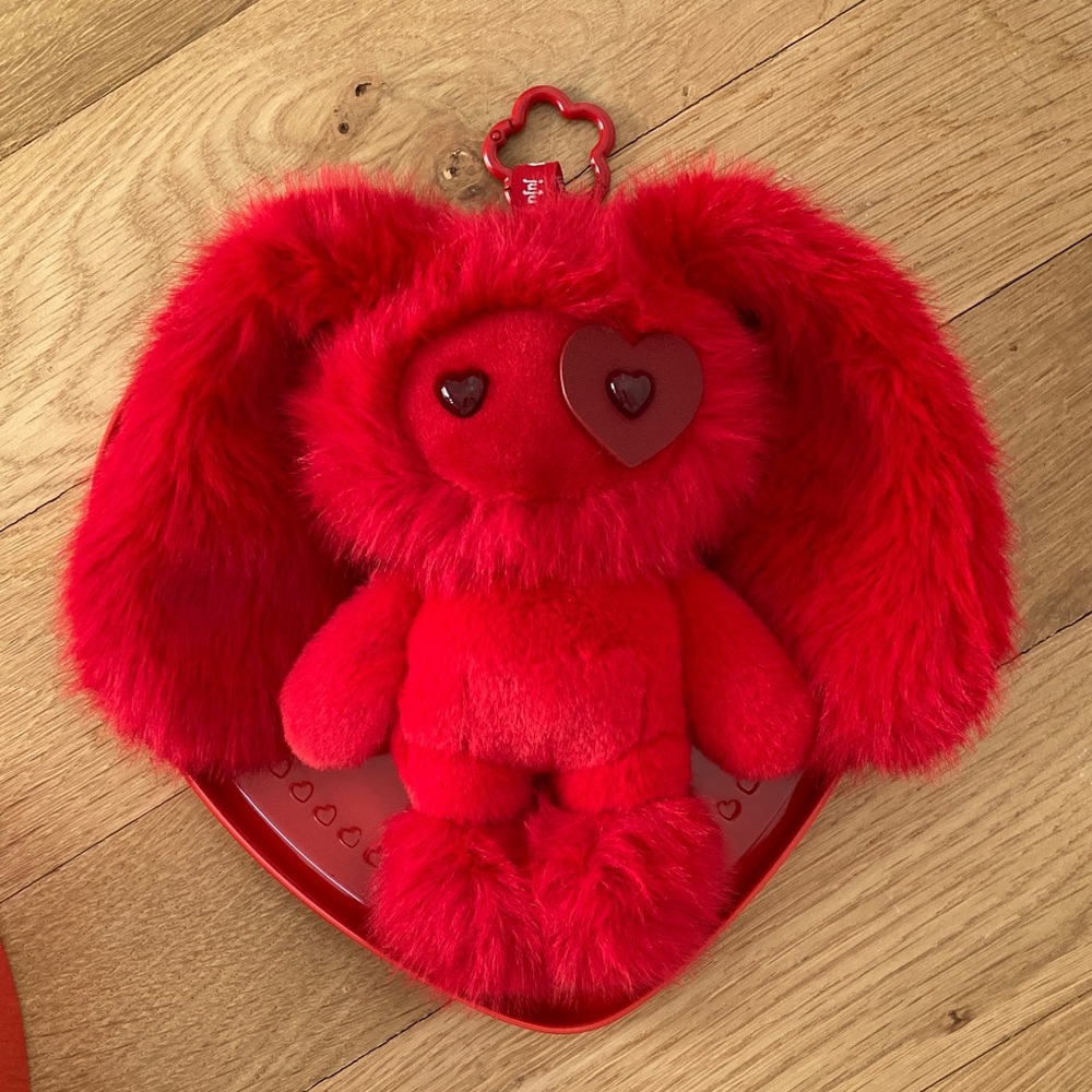 Juju x CJ Hendry Heart Valentine’s Edition - Punch (Red) Bag Charm